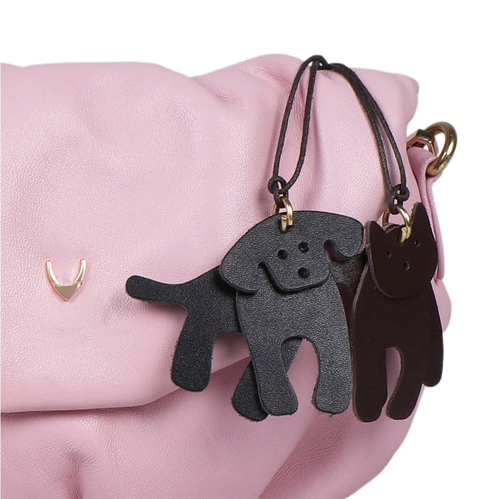 Lola 01 Pink Leather Sling Bag