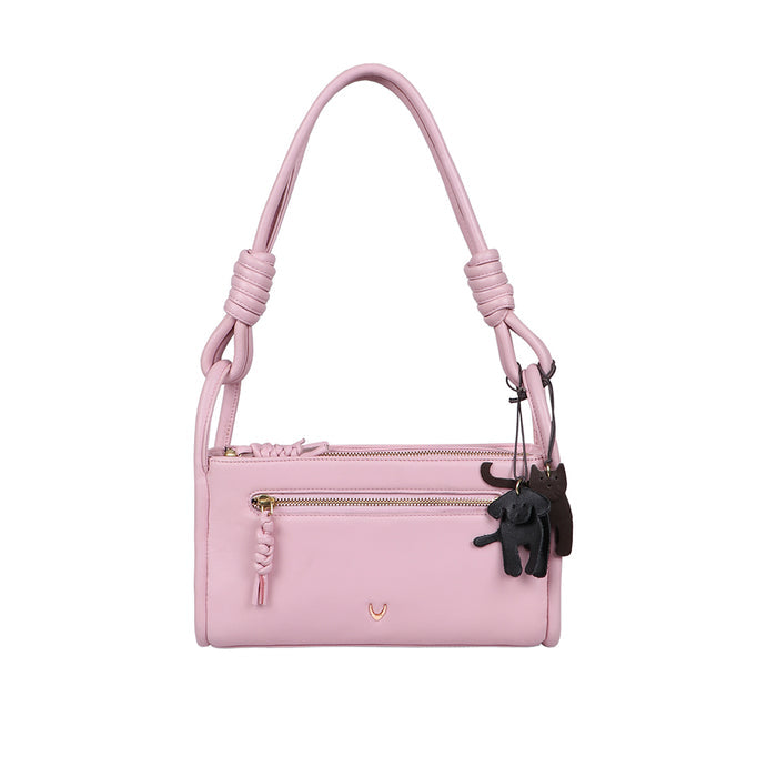 Lola 03 Pink Leather Shoulder Bag