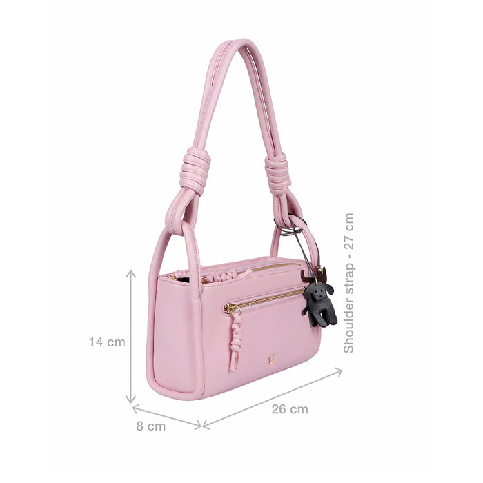 Lola 03 Pink Leather Shoulder Bag