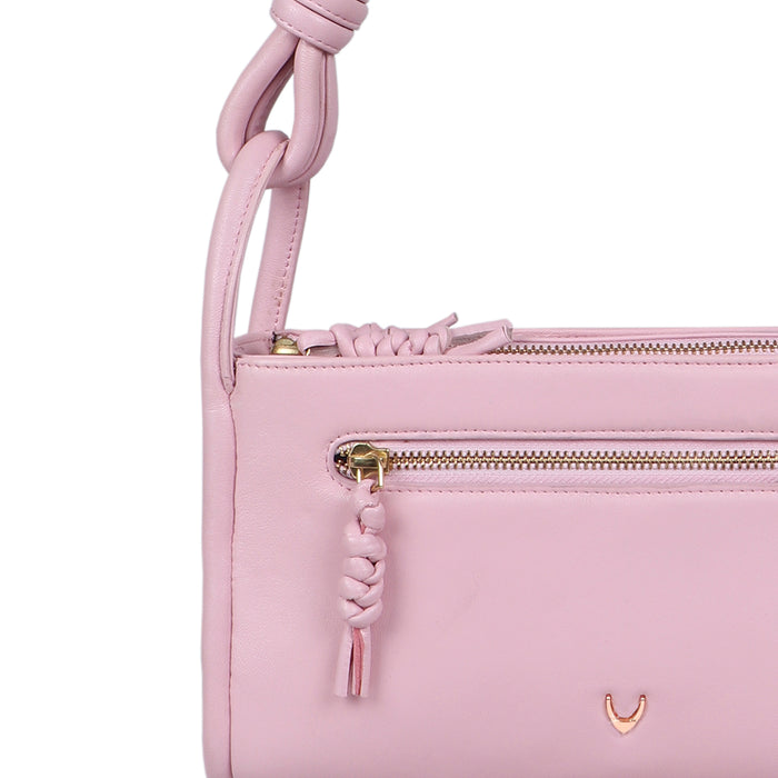 Lola 03 Pink Leather Shoulder Bag