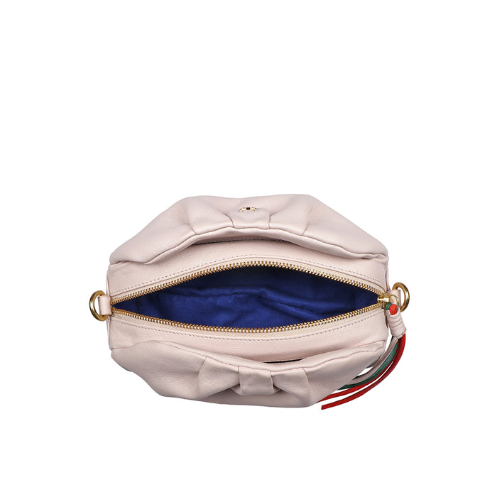 Lola 04 Beige Leather Sling Bag