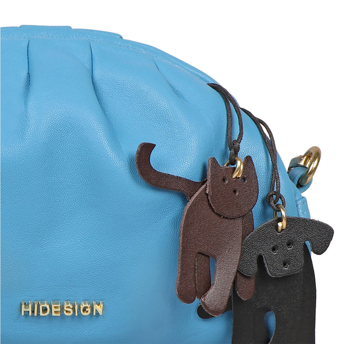 Lola 04 Blue Leather Sling Bag