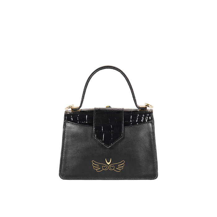 Lolita - 01 Black Leather Sling Bag