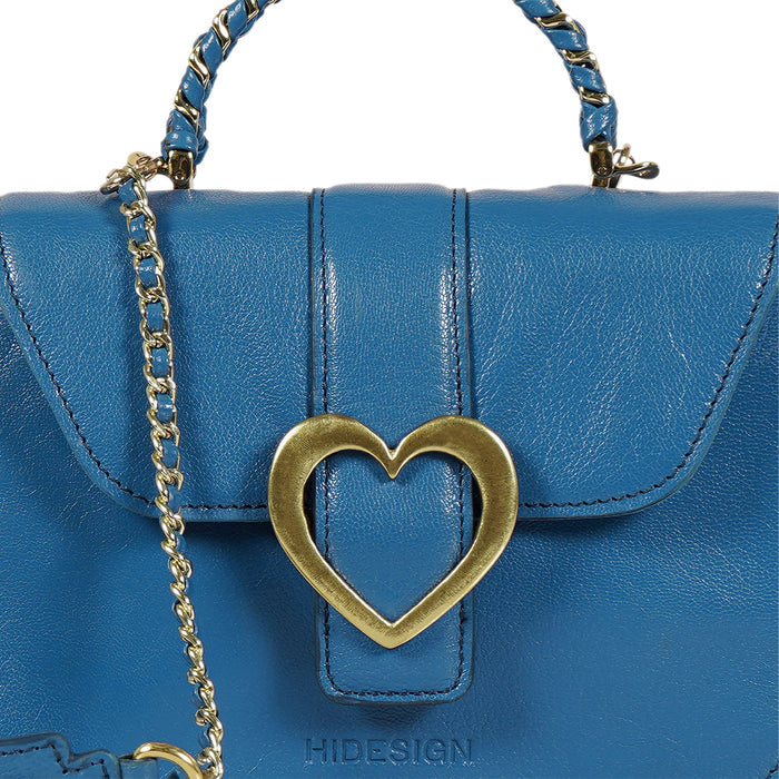 Lolita - 03 Blue Leather Sling Bag