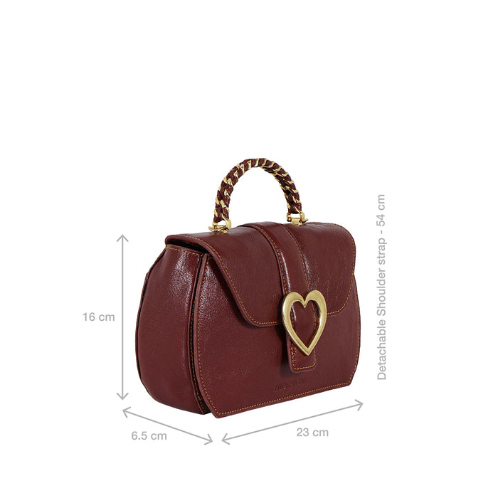 Lolita - 03 Red Leather Sling Bag