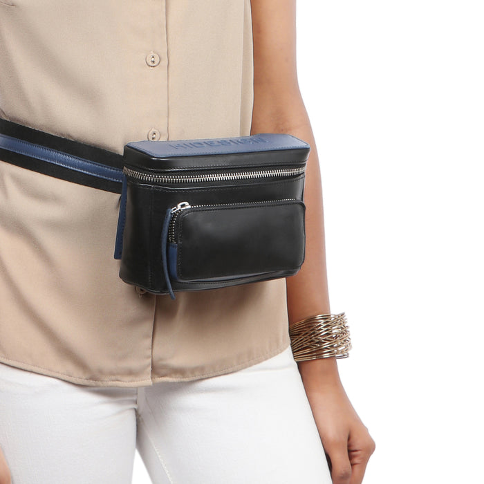 Lords 01 Black Leather Box Bag