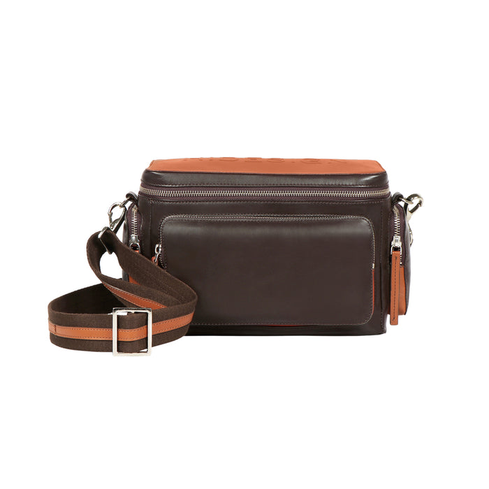 Lords 01 Brown Leather Box Bag