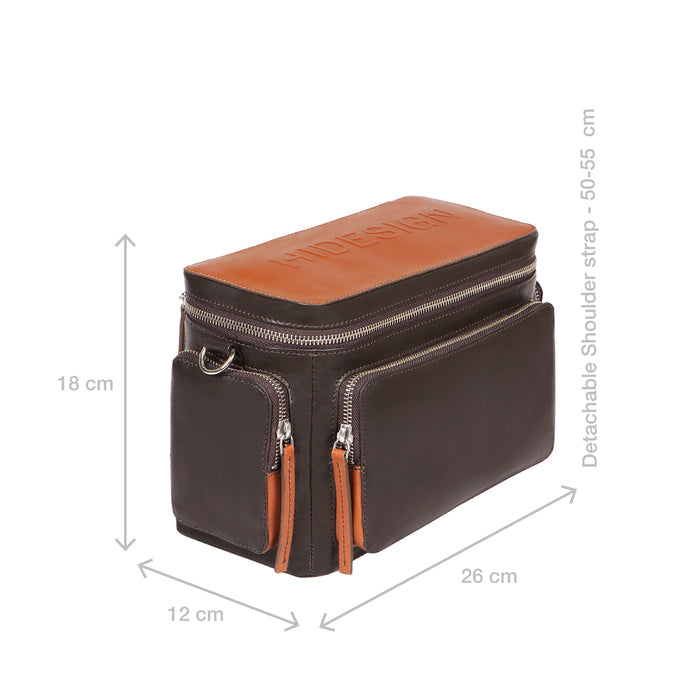 Lords 01 Brown Leather Box Bag
