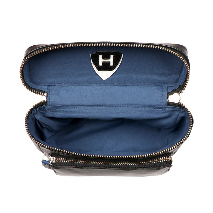 Lords 02 Black Leather Belt Bag