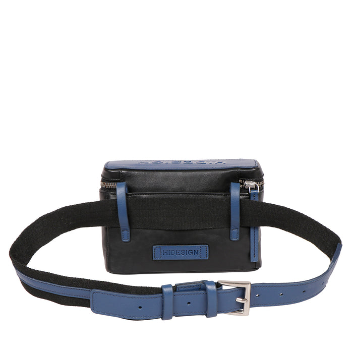 Lords 02 Black Leather Belt Bag