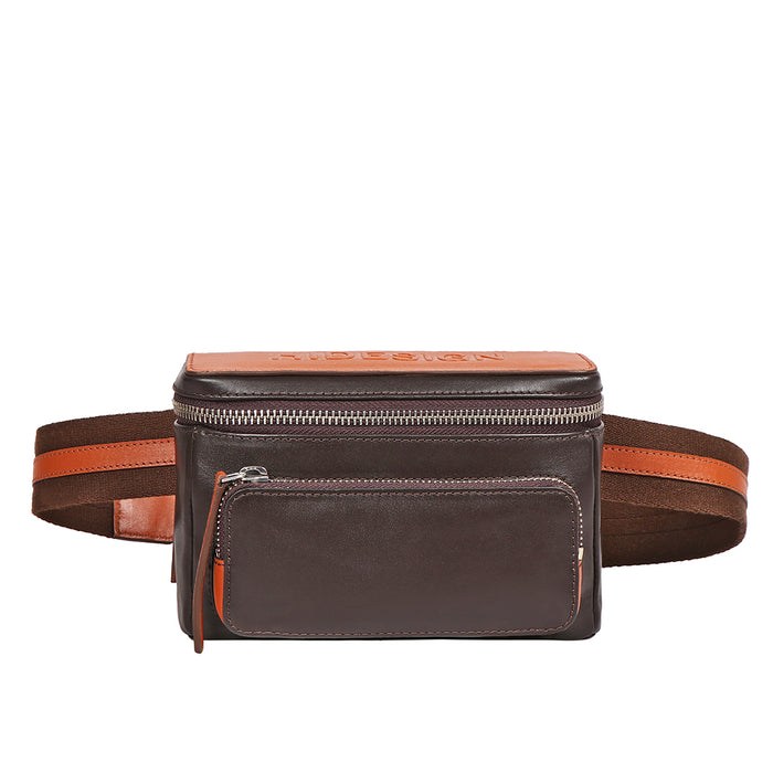 Lords 02 Brown Leather Belt Bag