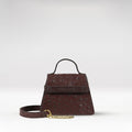 Loretta Brown Leather Sling Bag