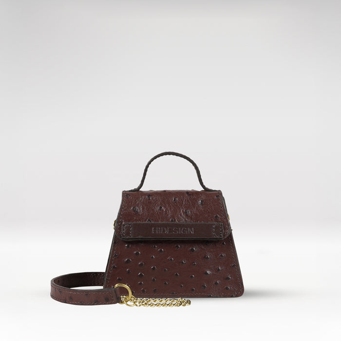 Loretta Brown Leather Sling Bag
