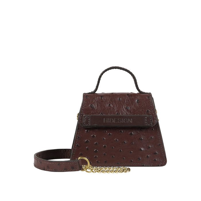 Loretta Brown Leather Sling Bag