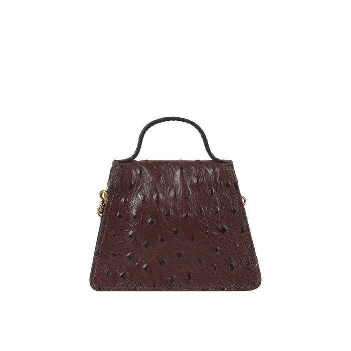 Loretta Brown Leather Sling Bag