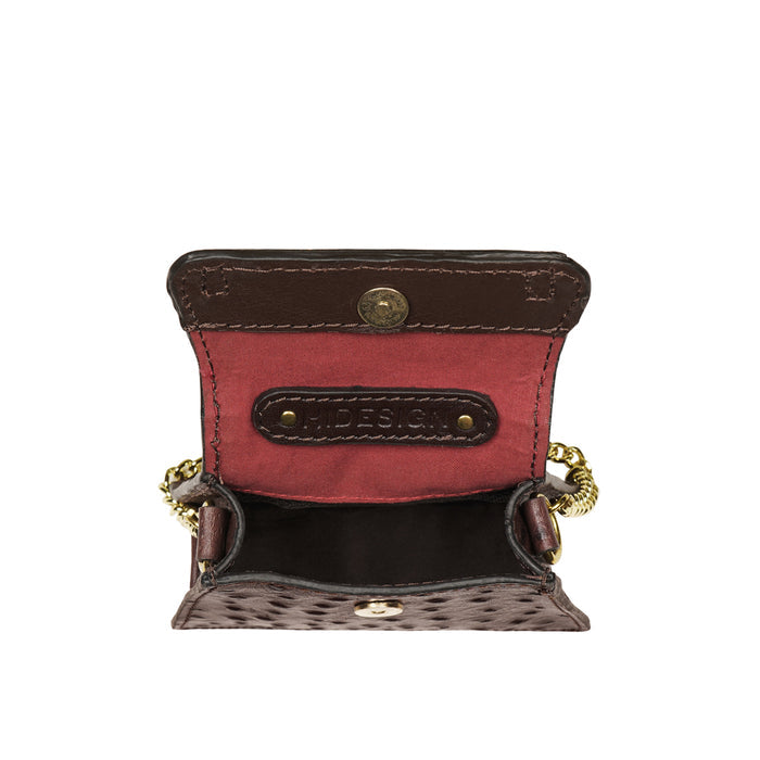 Loretta Brown Leather Sling Bag