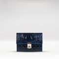 Louvre W2 Blue Leather Jewellery Organiser