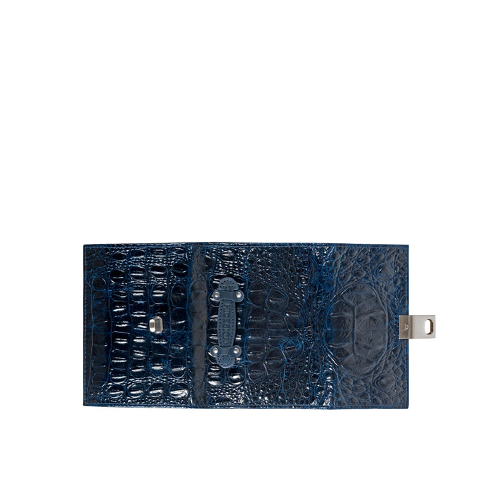 Louvre W2 Blue Leather Jewellery Organiser