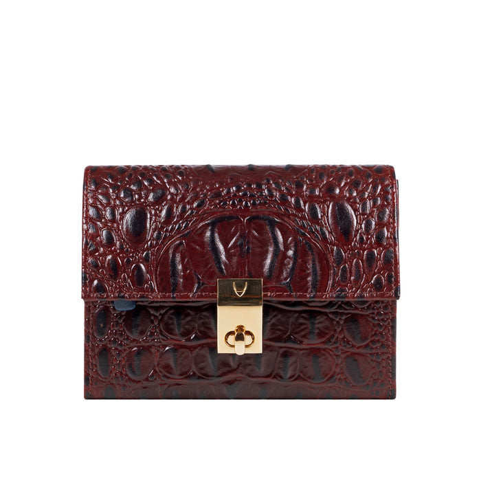 Louvre W2 Red Leather Jewellery Organiser