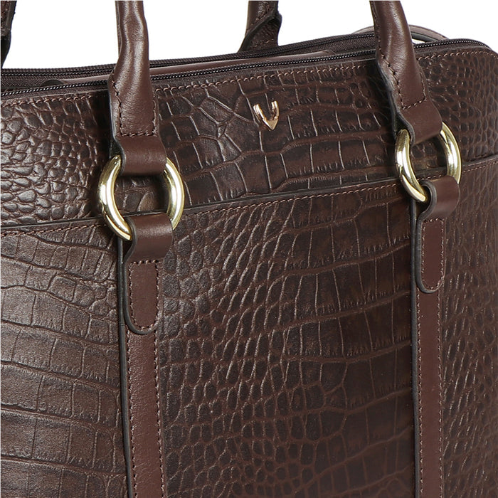 Lovato 01 Brown Leather Laptop Bag
