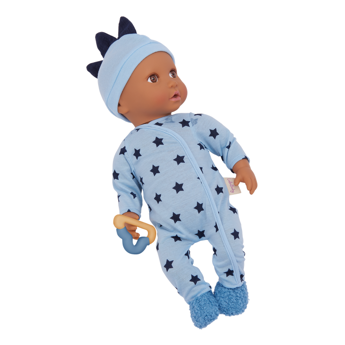 LullaBaby Boy Doll Blue Pajama Outfit