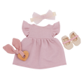 LullaBaby Doll Pink Dress Outfit
