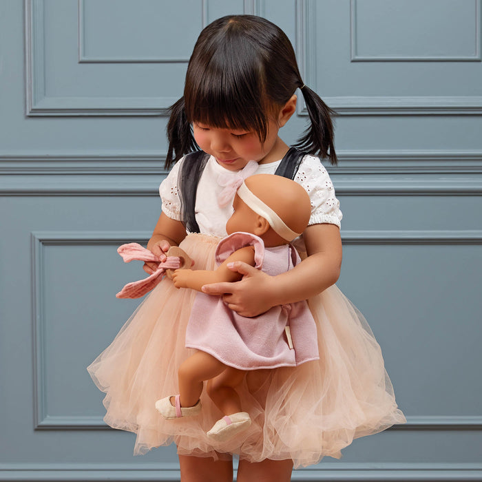 LullaBaby Doll Pink Dress Outfit