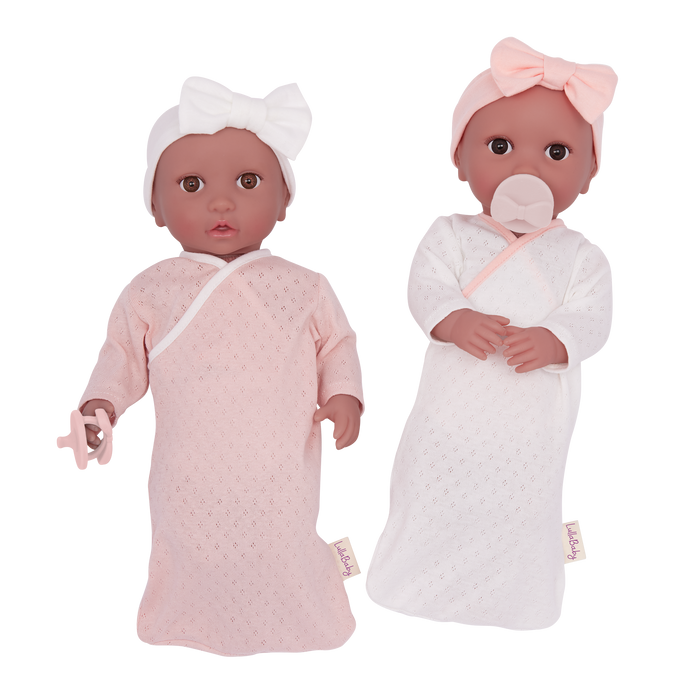 LullaBaby Doll Sleep Sacks Outfit
