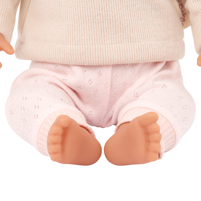 LullaBaby Doll & Pink Pacifier