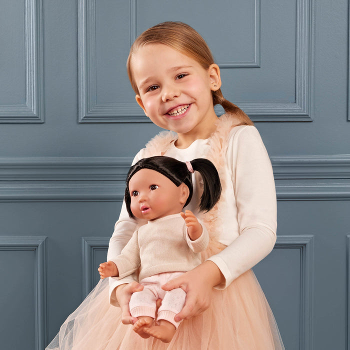 LullaBaby Doll & Pink Pacifier