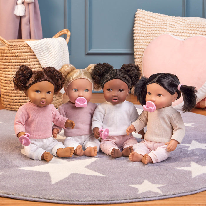 LullaBaby Doll & Pink Pacifier