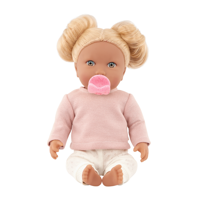 LullaBaby Doll & Pink Pacifier