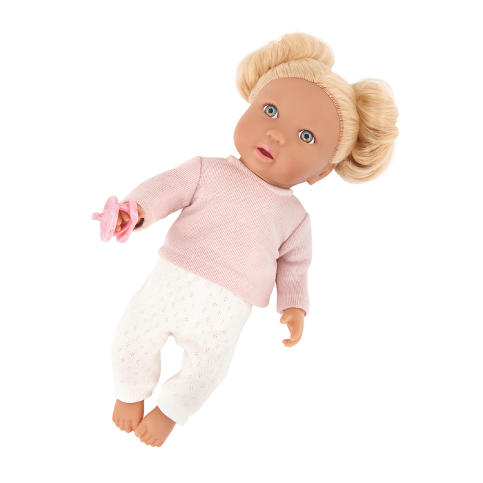 LullaBaby Doll & Pink Pacifier
