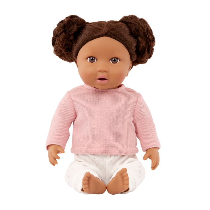 LullaBaby Doll & Pink Pacifier