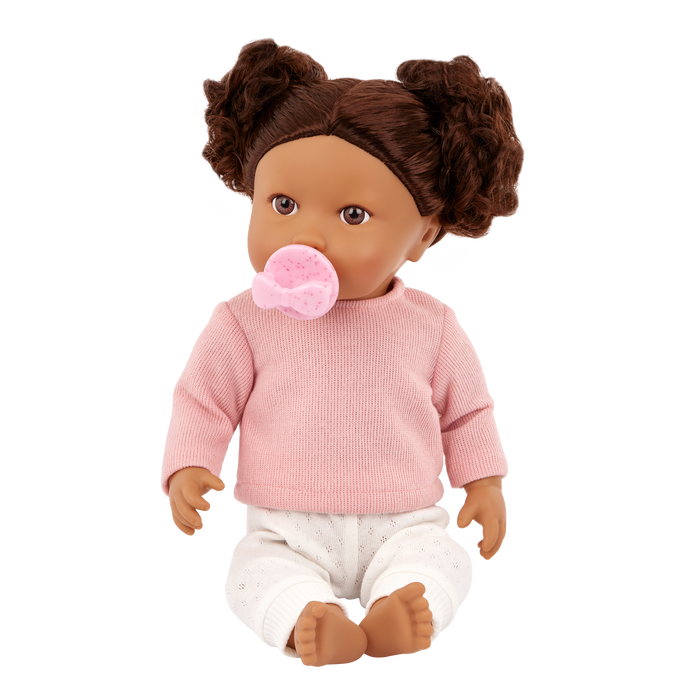 LullaBaby Doll & Pink Pacifier