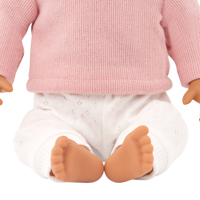 LullaBaby Doll & Pink Pacifier
