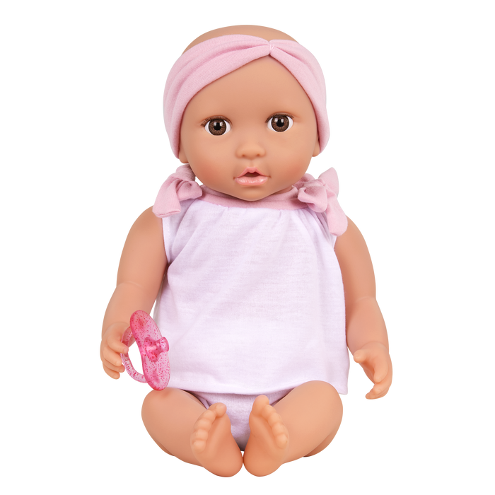 LullaBaby Doll & Double Stroller Set