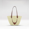 Luma Tan Natural raffia Shoulder Bag