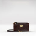 Lunara W2 Brown Leather Sling Wallet