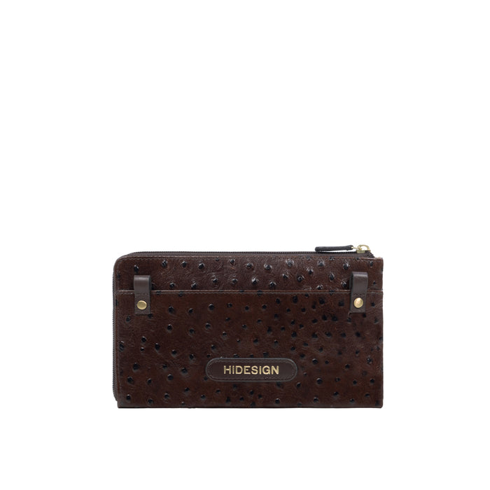 Lunara W2 Brown Leather Sling Wallet