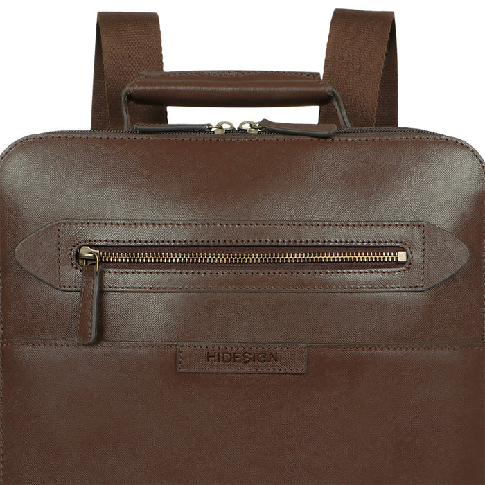 Mackenzie 01 Sb Brown Leather  Backpack