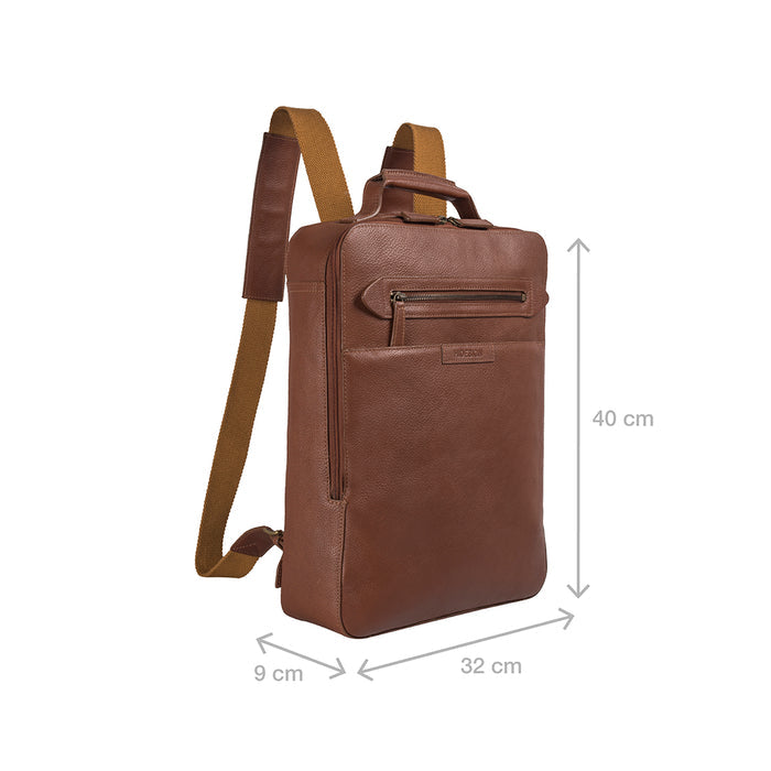 Mackenzie 01 Sb Tan Leather  Backpack
