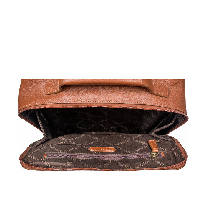 Mackenzie 01 Sb Tan Leather  Backpack