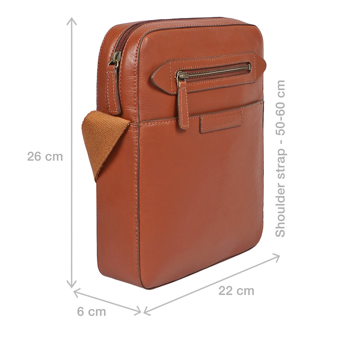 Mackenzie 02 Sb Tan Leather  Crossbody