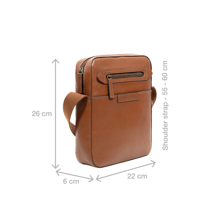 Mackenzie 02 Sb Tan Leather  Crossbody