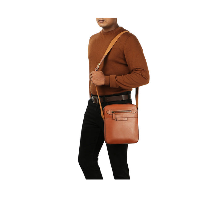 Mackenzie 02 Sb Tan Leather  Crossbody