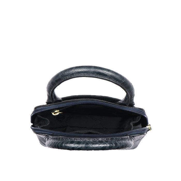 Madre 01 Blue Leather Mini Bag