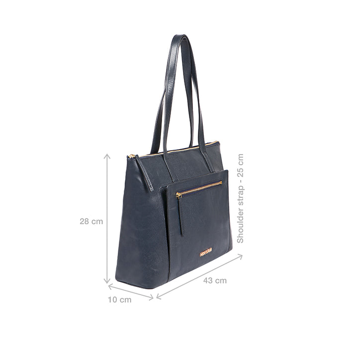 Maine 01 M Leather Tote Bag