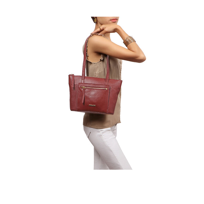 Maine 02 S Leather Tote Bag