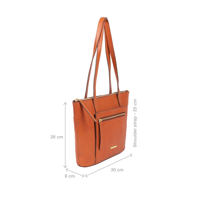 Maine 02 S Leather Tote Bag